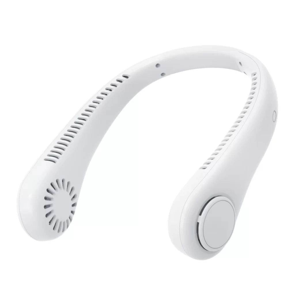 New Mini Neck Fan Portable Bladeless Hanging Neck Rechargeable Air Cooler Mini Summer Sports Fans