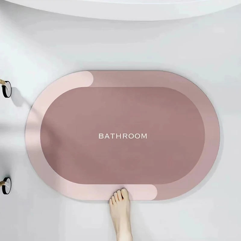 Water Absorbent Bathroom Floor Mat