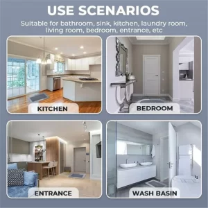 Water Absorbent Bathroom Floor Mat