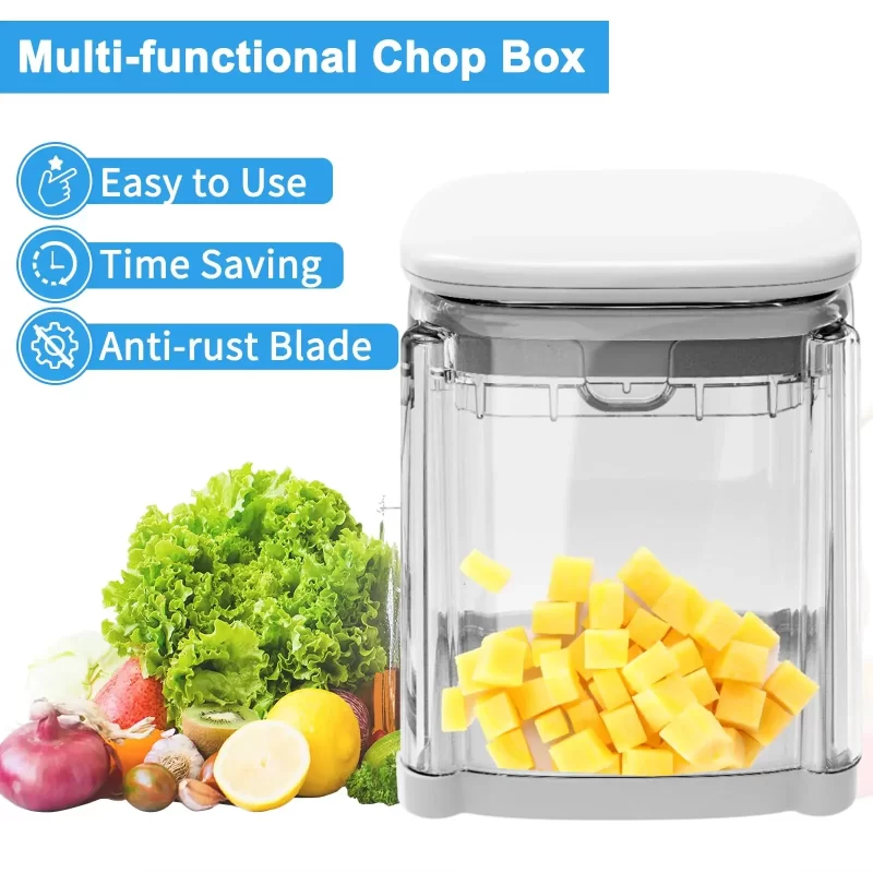 French Fries Cutter |  4-in-1 Food Chopper Cutter for Vegetable Cutter Fruit Cutter and Easy to clean