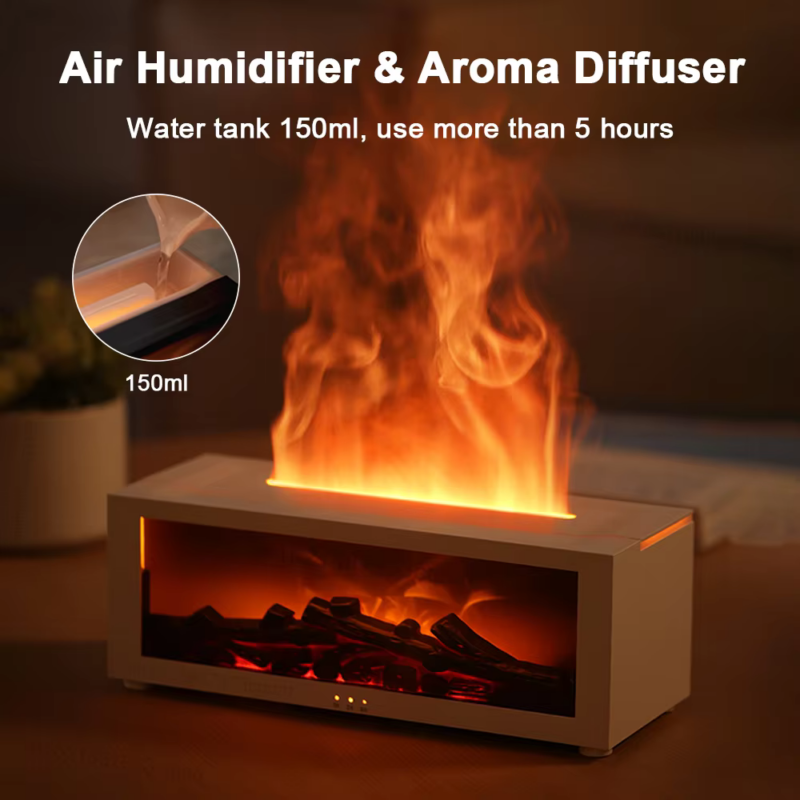 Air humidifier with aroma diffuser